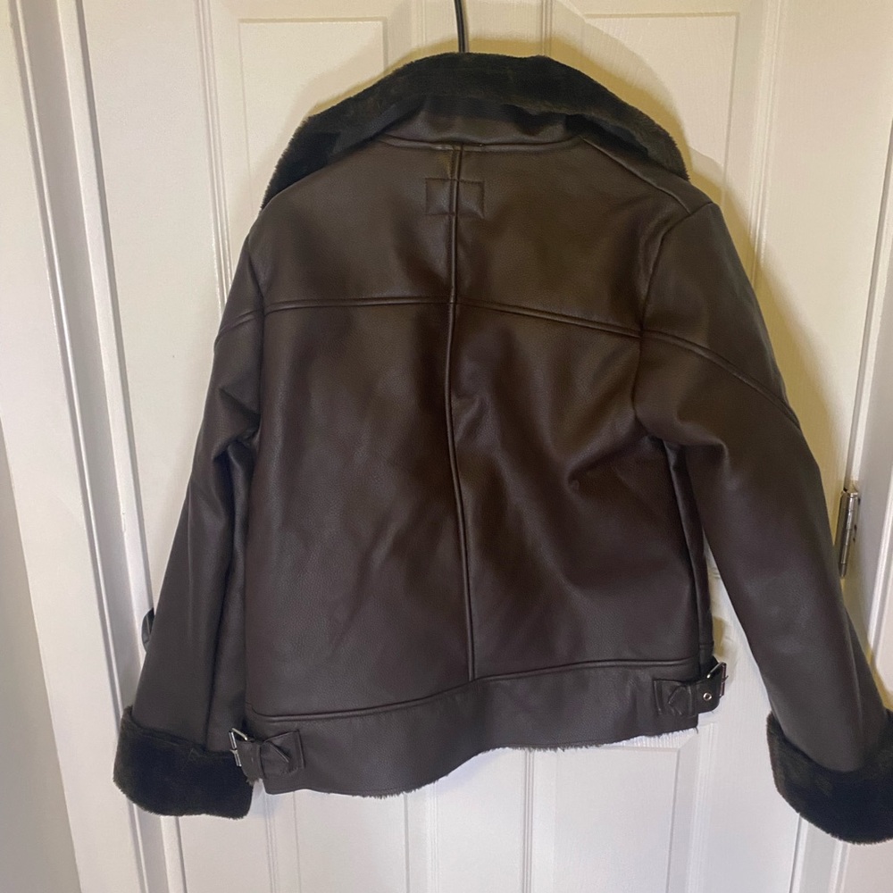 NA-KD brown aviator jacket - Picture 2 of 2